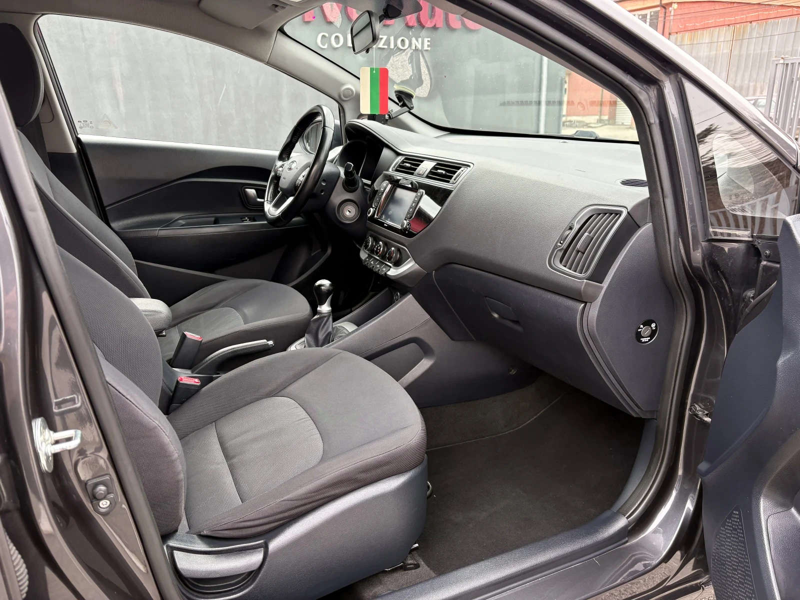 Kia Rio ФАБРИЧНА ГАЗ BRC, ЗАДНА КАМЕРА, EURO 6B , снимка 10 - Автомобили и джипове - 53893993