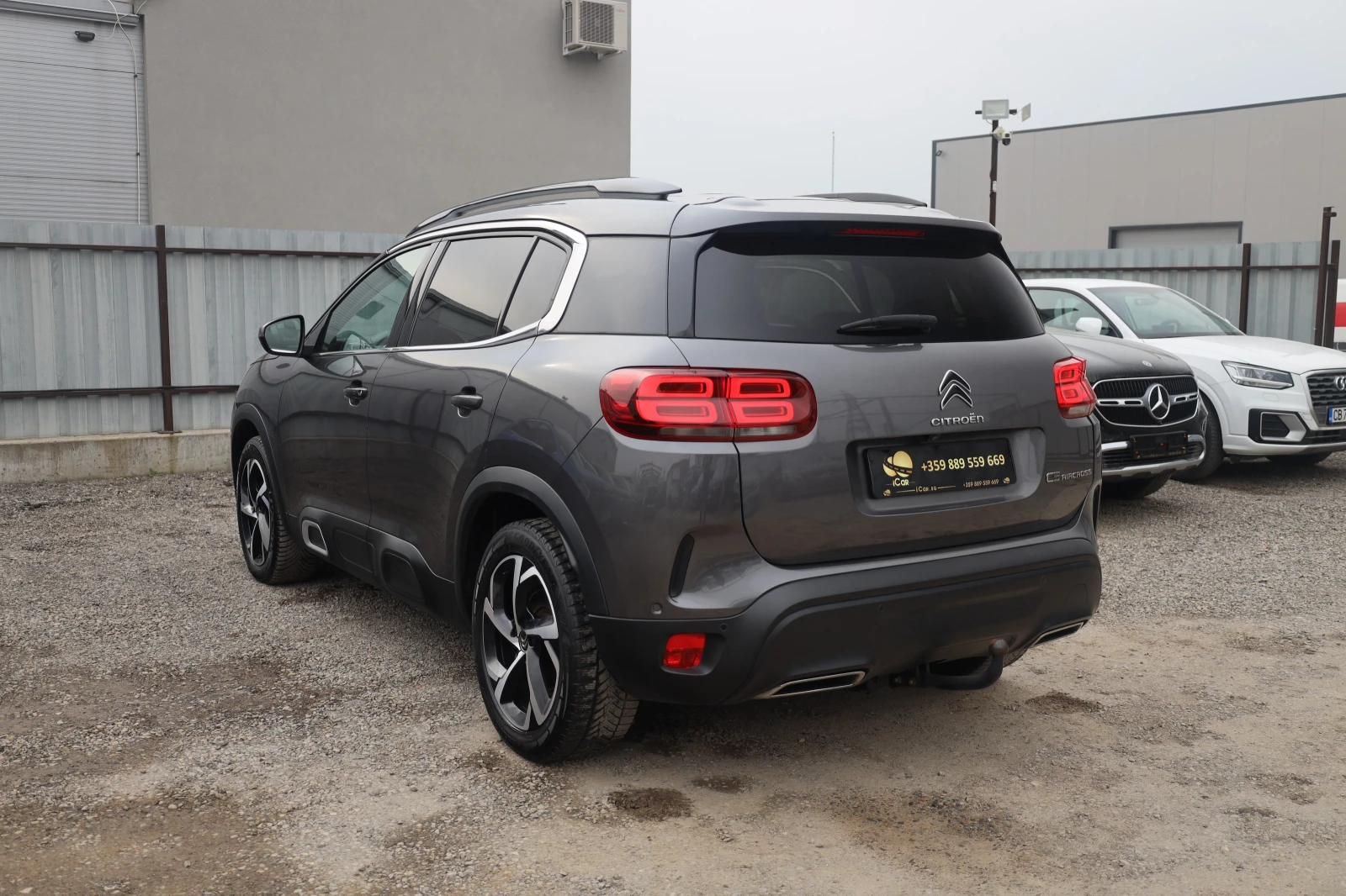 Citroen C5 Aircross 1.5 HDi AUT Feel Pack KeyGO KAM LEDER AHK #iCarbg, снимка 6 - Автомобили и джипове - 53445265