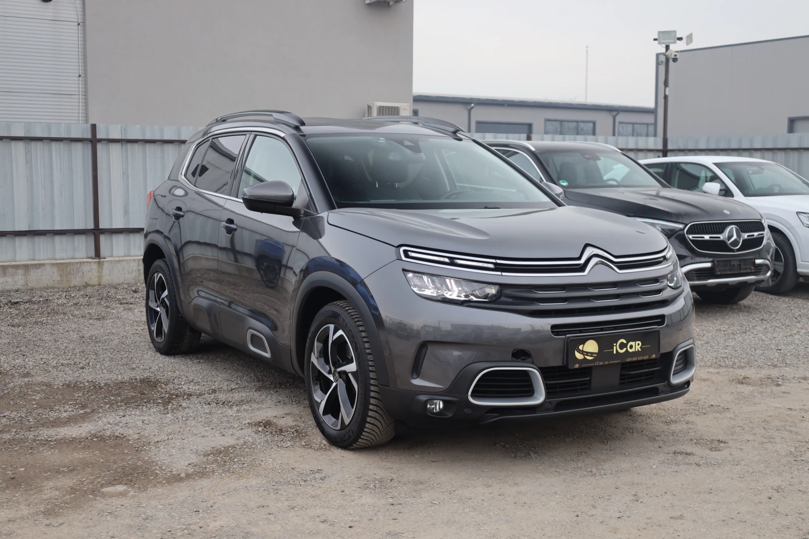 Citroen C5 Aircross 1.5 HDi AUT Feel Pack KeyGO KAM LEDER AHK #iCarbg, снимка 3 - Автомобили и джипове - 53445265