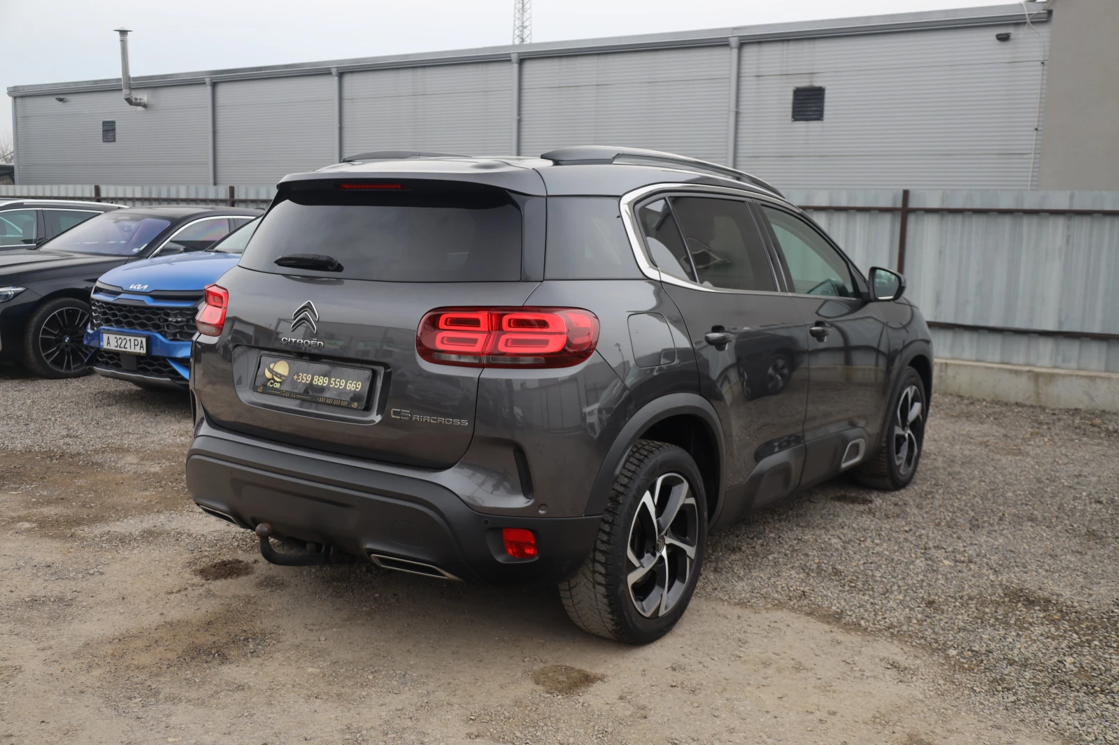 Citroen C5 Aircross 1.5 HDi AUT Feel Pack KeyGO KAM LEDER AHK #iCarbg, снимка 4 - Автомобили и джипове - 53445265