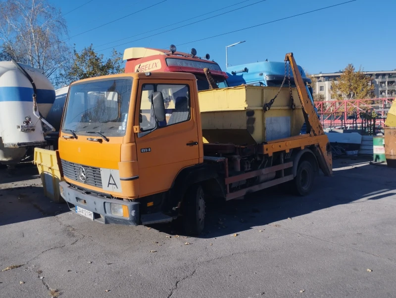 Mercedes-Benz 814 Контейнеровоз, снимка 3 - Камиони - 48044624