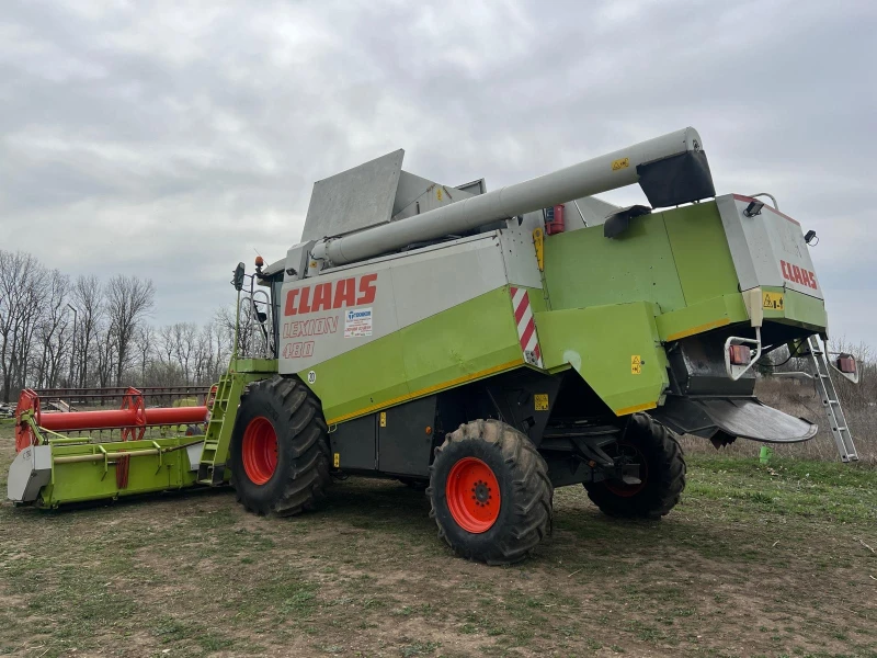 Комбайн Claas  LEXION 480, снимка 4 - Селскостопанска техника - 49518279