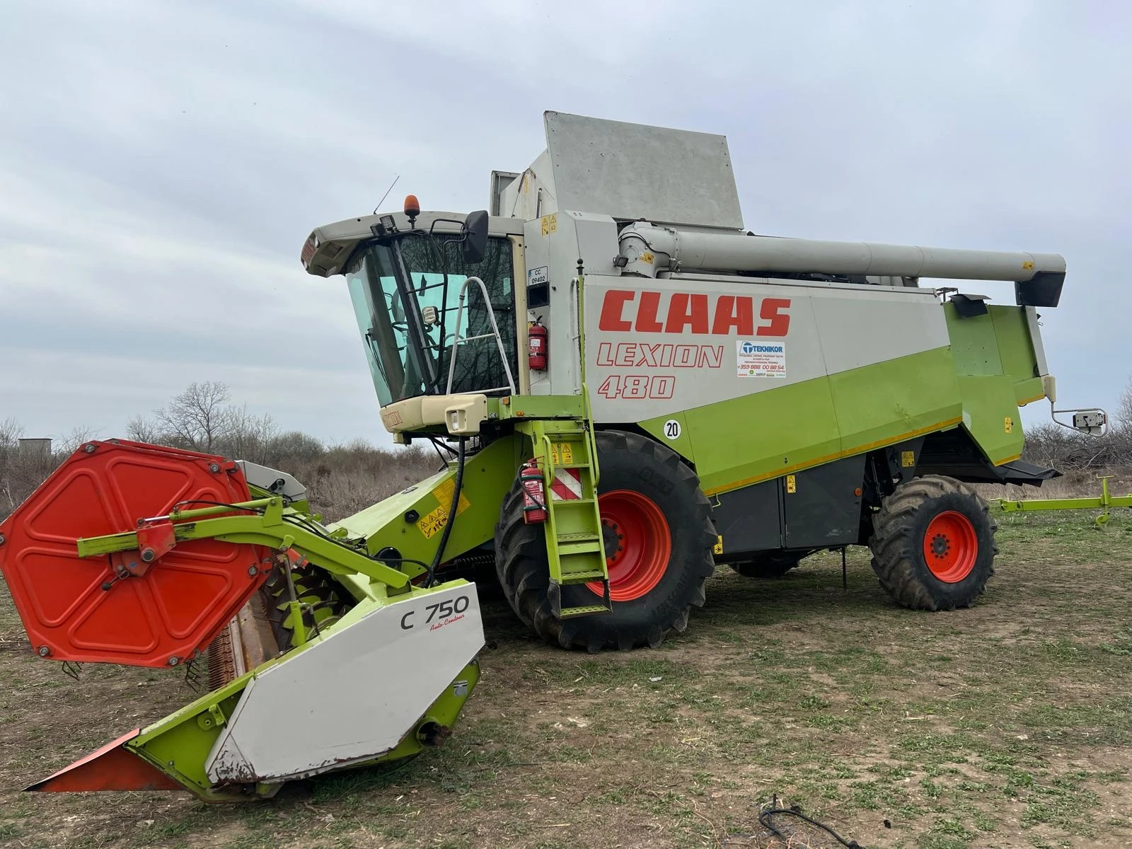 Комбайн Claas  LEXION 480, снимка 1