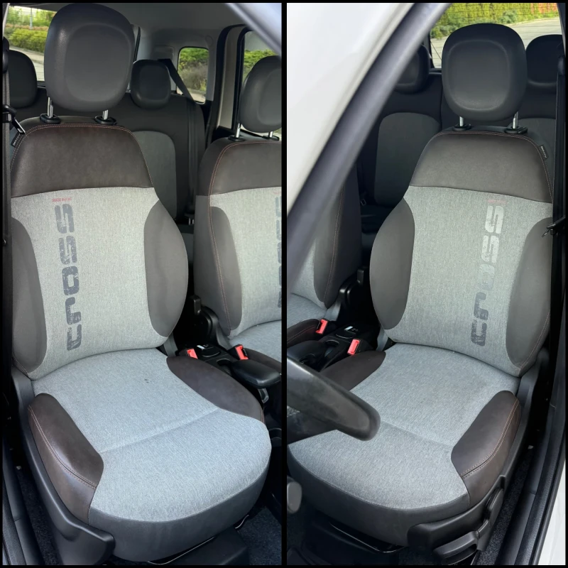 Fiat Panda * CROSS* /4x4/Бензин/6ск/Блокаж/Климатроник/, снимка 9 - Автомобили и джипове - 50306210