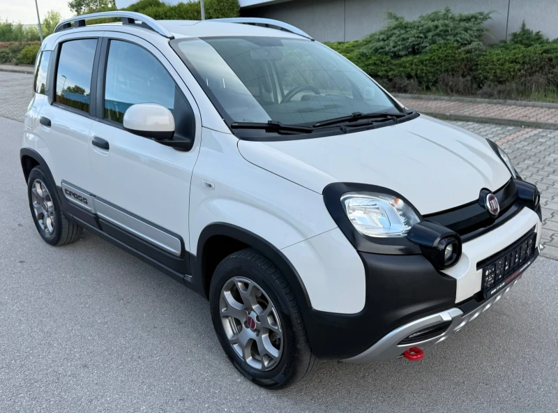 Fiat Panda * CROSS* /4x4/Бензин/6ск/Блокаж/Климатроник/, снимка 3 - Автомобили и джипове - 50306210