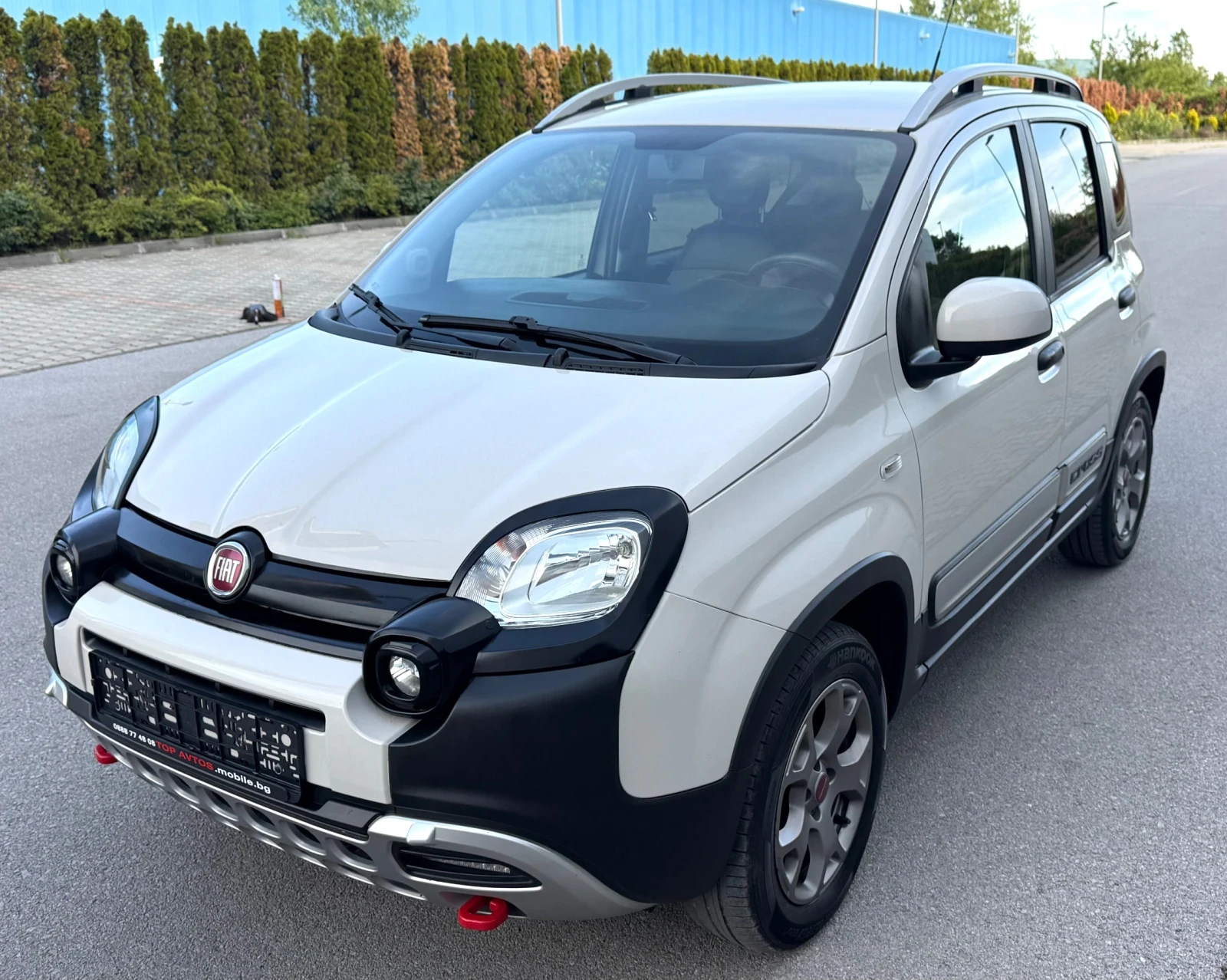 Fiat Panda * CROSS* /4x4/Бензин/6ск/Блокаж/Климатроник/, снимка 1