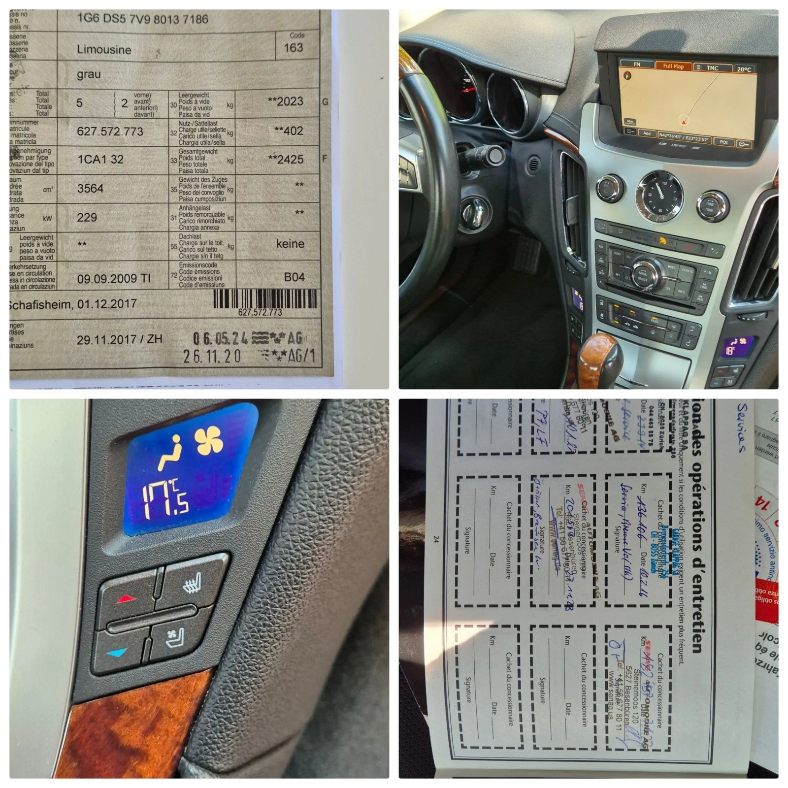 Cadillac Cts 3.6-311.4X4 NAVY | Mobile.bg   17