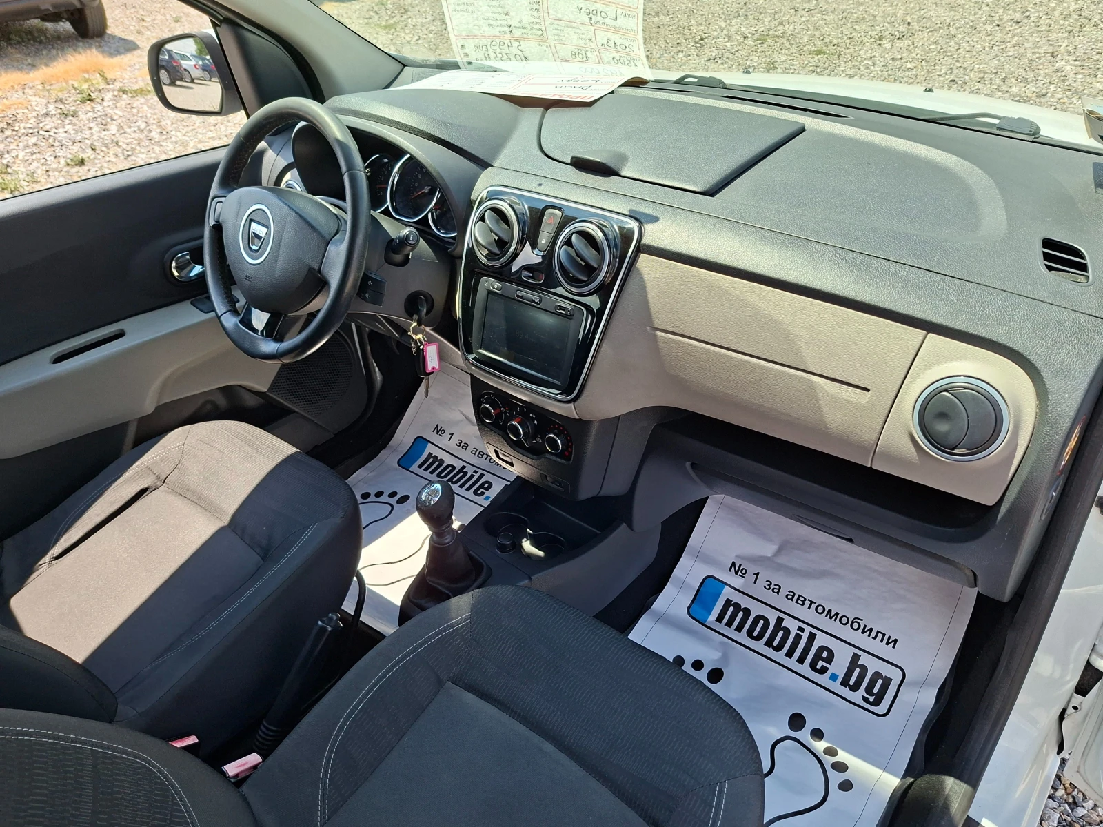 Dacia Lodgy 1.5DCI* 7 места* 6-SPEED* , снимка 15 - Автомобили и джипове - 54854078