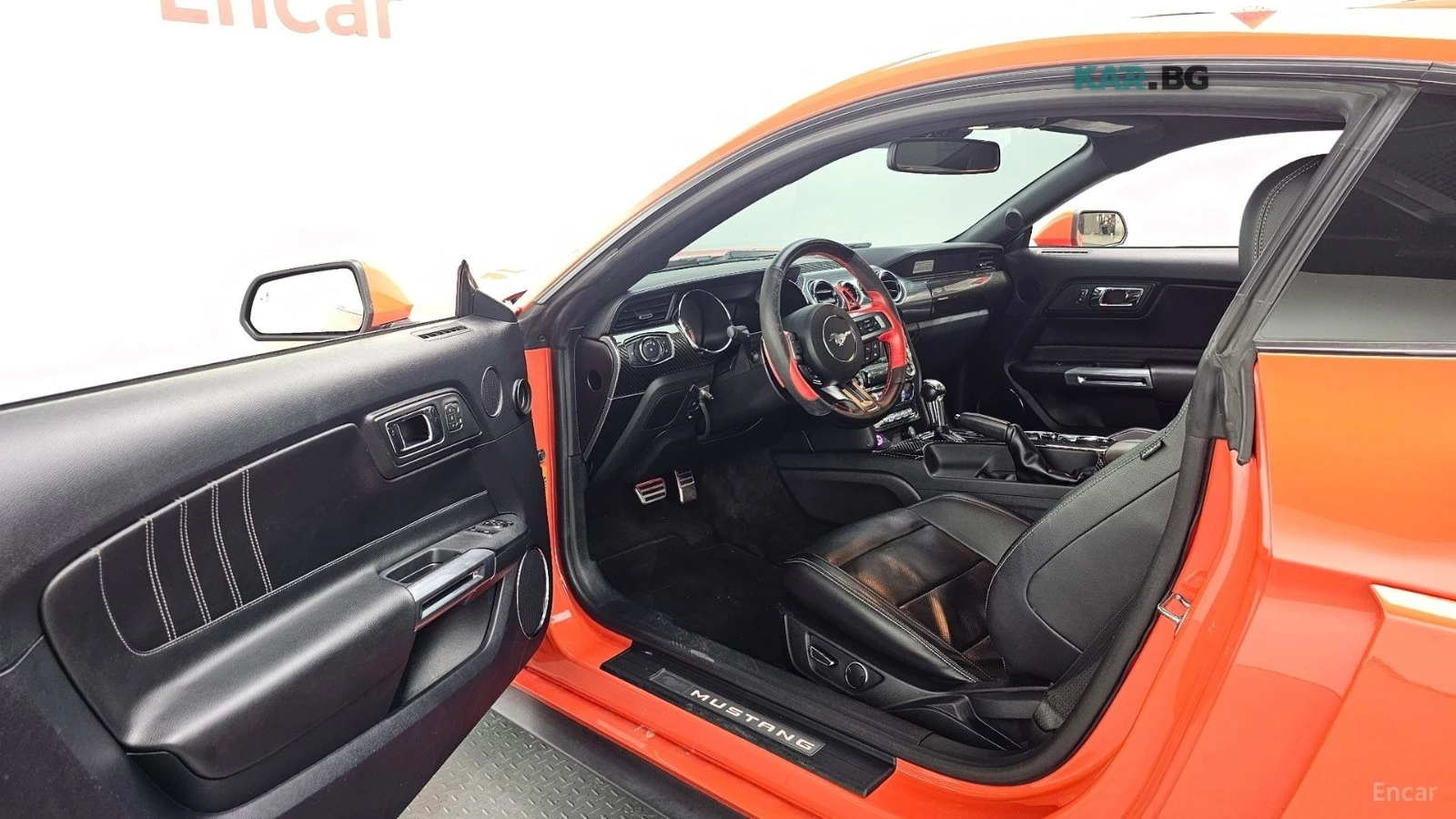 Ford Mustang ECOBOOST* КОЖА* ПОДГРЕВ* ОБДУХВ* НАВИ* , снимка 10 - Автомобили и джипове - 55328128