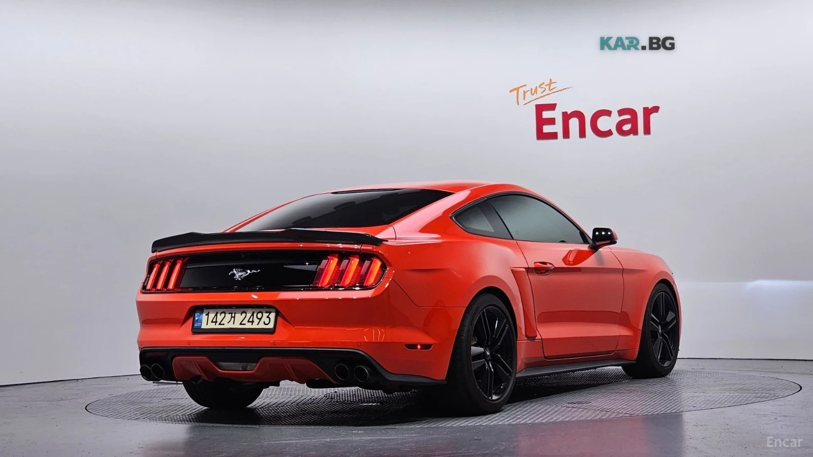 Ford Mustang ECOBOOST* КОЖА* ПОДГРЕВ* ОБДУХВ* НАВИ* , снимка 2 - Автомобили и джипове - 55328128