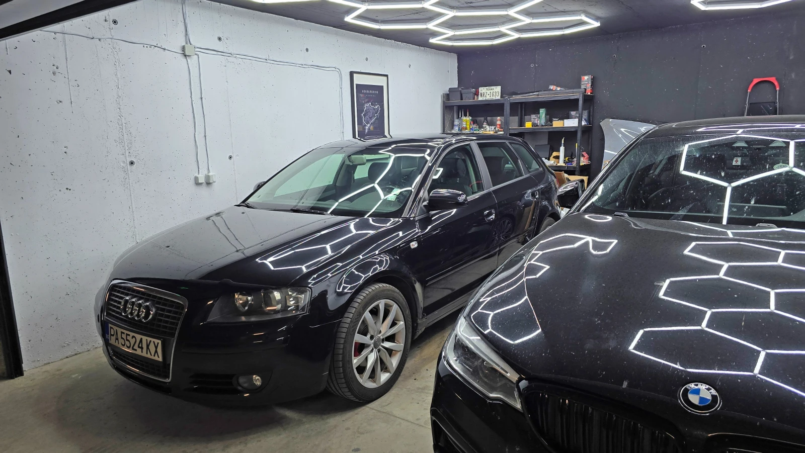 Audi A3 Sportback 1.6 FSI | Ксенон | Recaro | Панорама, снимка 12 - Автомобили и джипове - 56075313