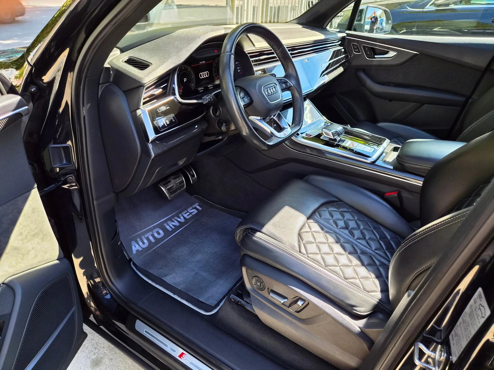 Audi SQ7 435ps* Lazer* Carbon* B&O* Head Up* Distr* Pano* , снимка 9 - Автомобили и джипове - 56210565