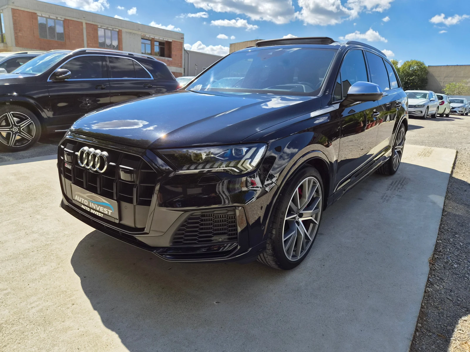 Audi SQ7 435ps* Lazer* Carbon* B&O* Head Up* Distr* Pano* , снимка 3 - Автомобили и джипове - 56210565