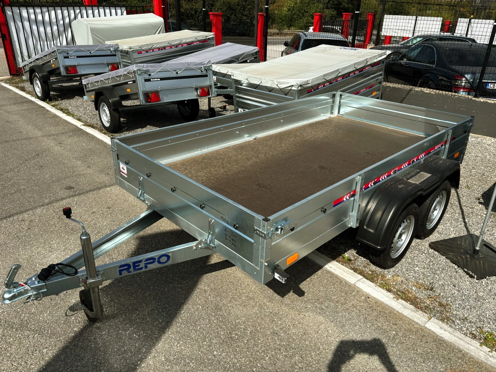 За автомобил Други Ремарке Repo QED Cargo 3м X 1.60м, снимка 8 - Ремаркета - 55829059