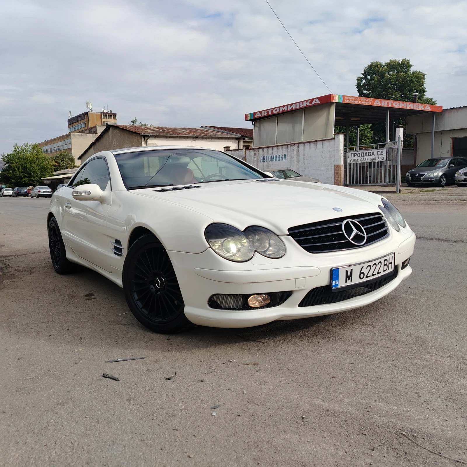 Mercedes-Benz SL 500 R230 5.0 V8, снимка 3 - Автомобили и джипове - 56167049