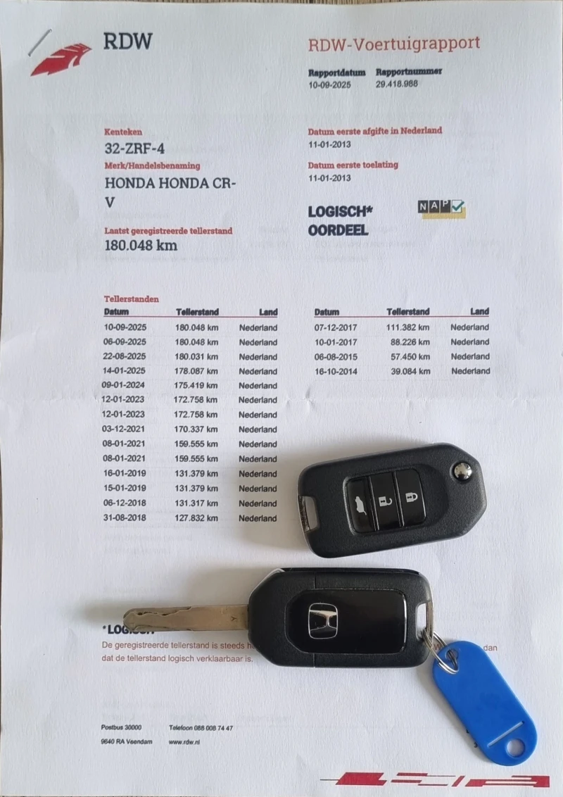 Honda Cr-v 2.0 i-VTEC 4x4 Пълна сервизна история!, снимка 16 - Автомобили и джипове - 51829908