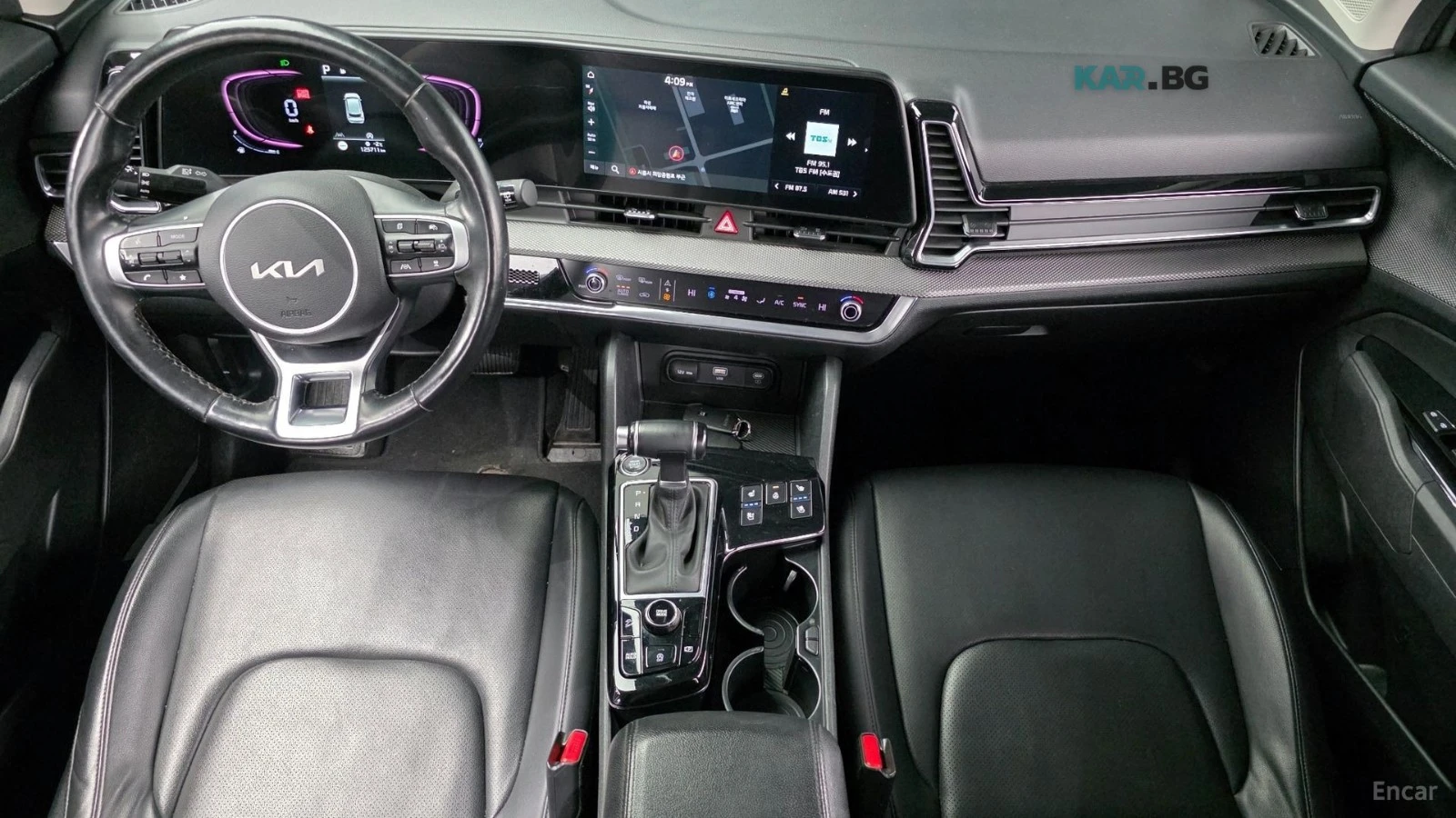 Kia Sportage PRESTIGE* КОЖА* ПОДГРЕВ* ОБДУХВ* НАВИ* КАМЕРА, снимка 7 - Автомобили и джипове - 55085073