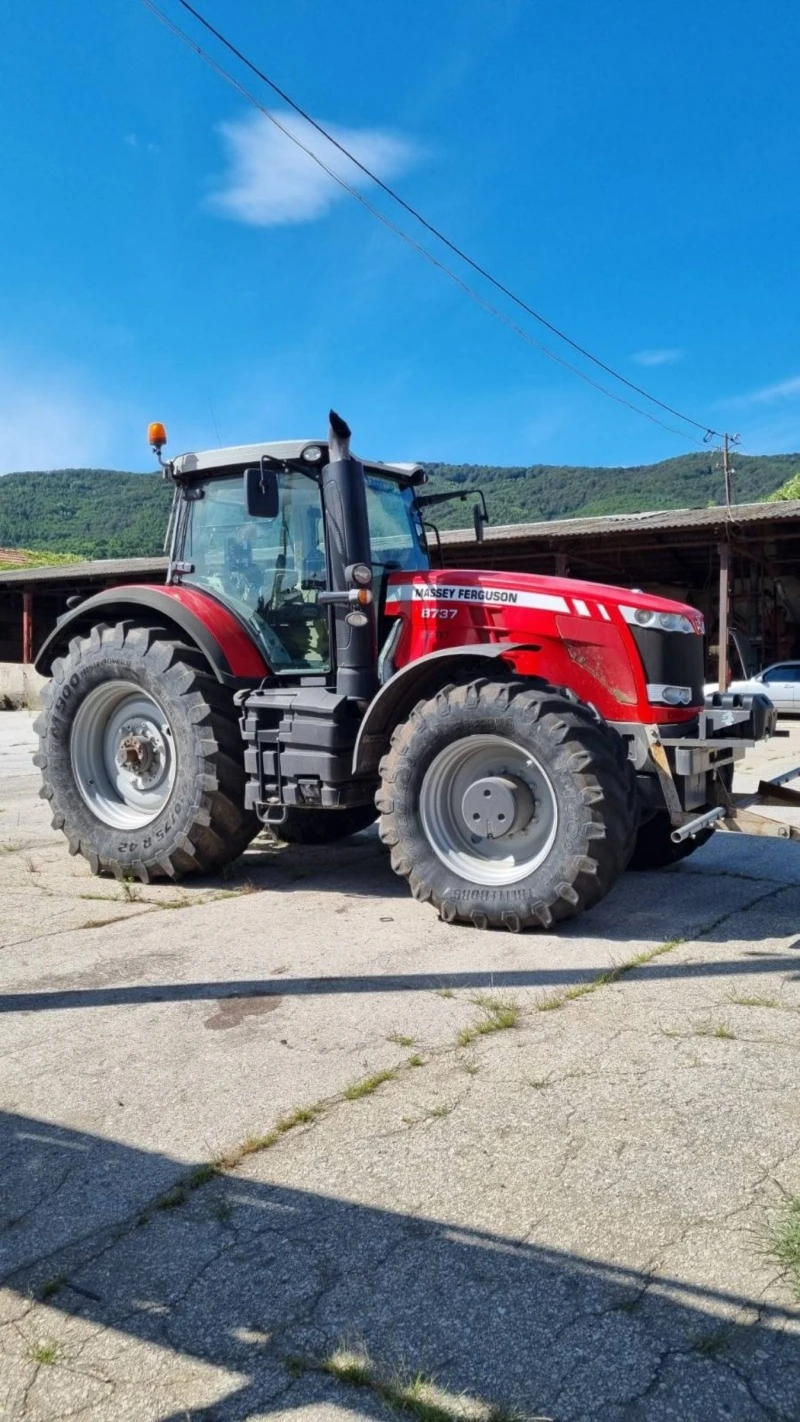 Трактор Massey 8737, снимка 9 - Селскостопанска техника - 47339649