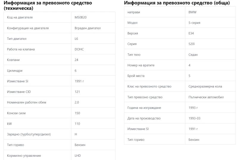 BMW 530 M50b20 Строук, снимка 11 - Автомобили и джипове - 46669154