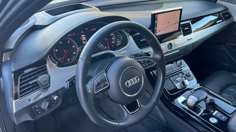 Audi A8 4.2TDI/Matrix/Bose/Active Distronic/Обдухване, снимка 11 - Автомобили и джипове - 51090885
