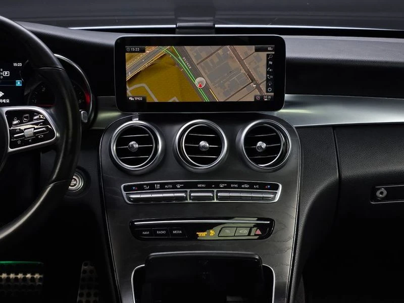 Mercedes-Benz C 220 C220 d 4MATIC AMG Line| 170к.с.| ВКЛ.ТЕХНОТЕСТ, снимка 12 - Автомобили и джипове - 55478364