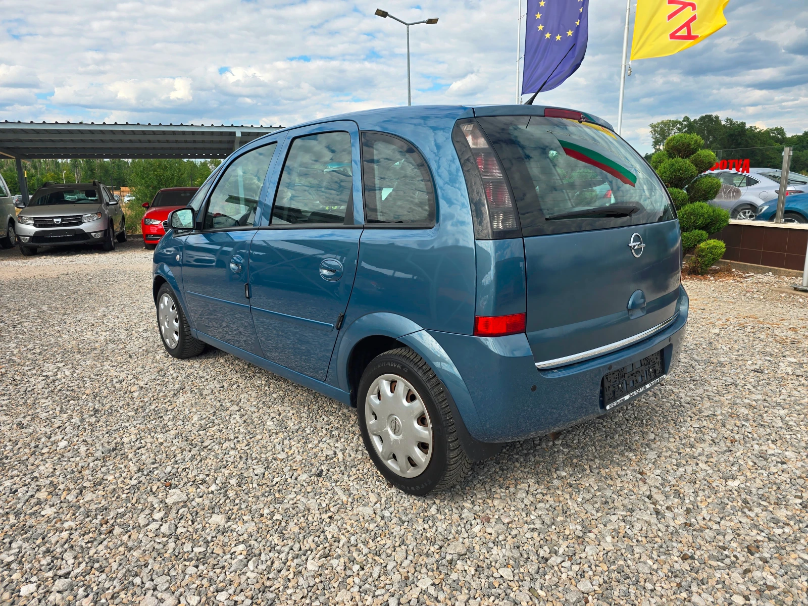 Opel Meriva 1.4 БЕНЗИН 90кс. РЕАЛНИ КИЛОМЕТРИ, снимка 3 - Автомобили и джипове - 55495283
