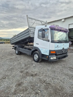 Mercedes-Benz Atego Тристранен самосвал Miller 4.00мт, снимка 1