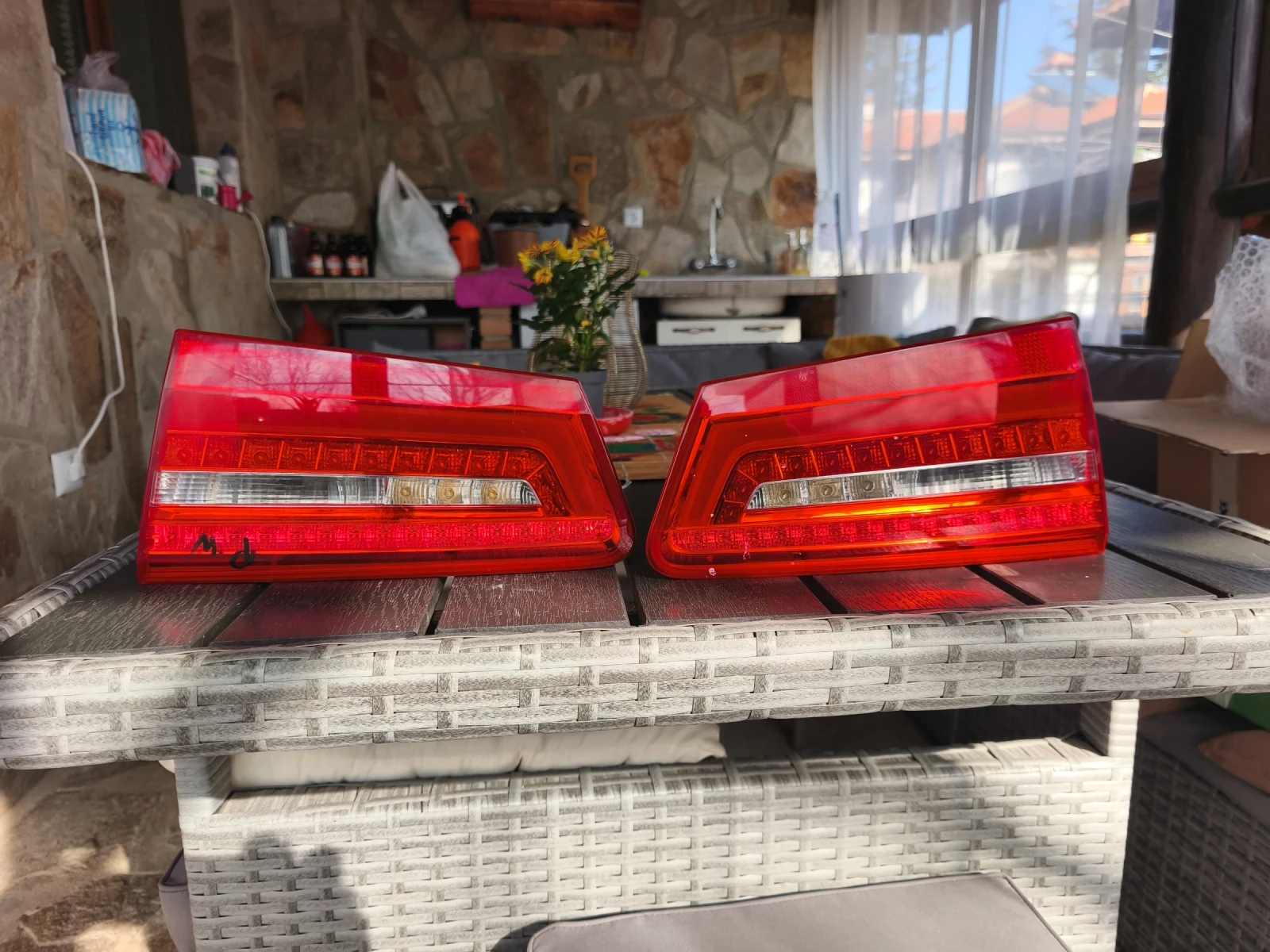 Ауди А6 Авант(комби)задни стопове 2015 год