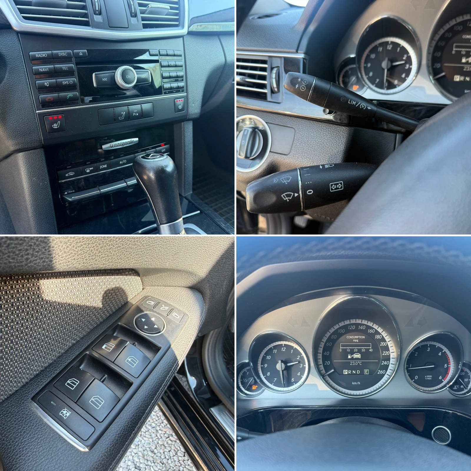 Mercedes-Benz E 220 2.2CDi-АВАНГАРД-LED-КОЖА-ПОДГРЕВ-XENON, снимка 13 - Автомобили и джипове - 56225915