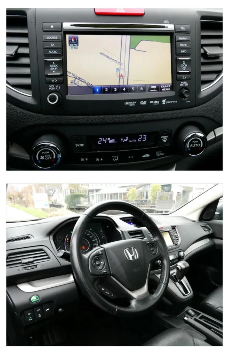 Honda Cr-v Бензин, 4х4, Всички екстри + Принс Газ, снимка 12 - Автомобили и джипове - 53059886