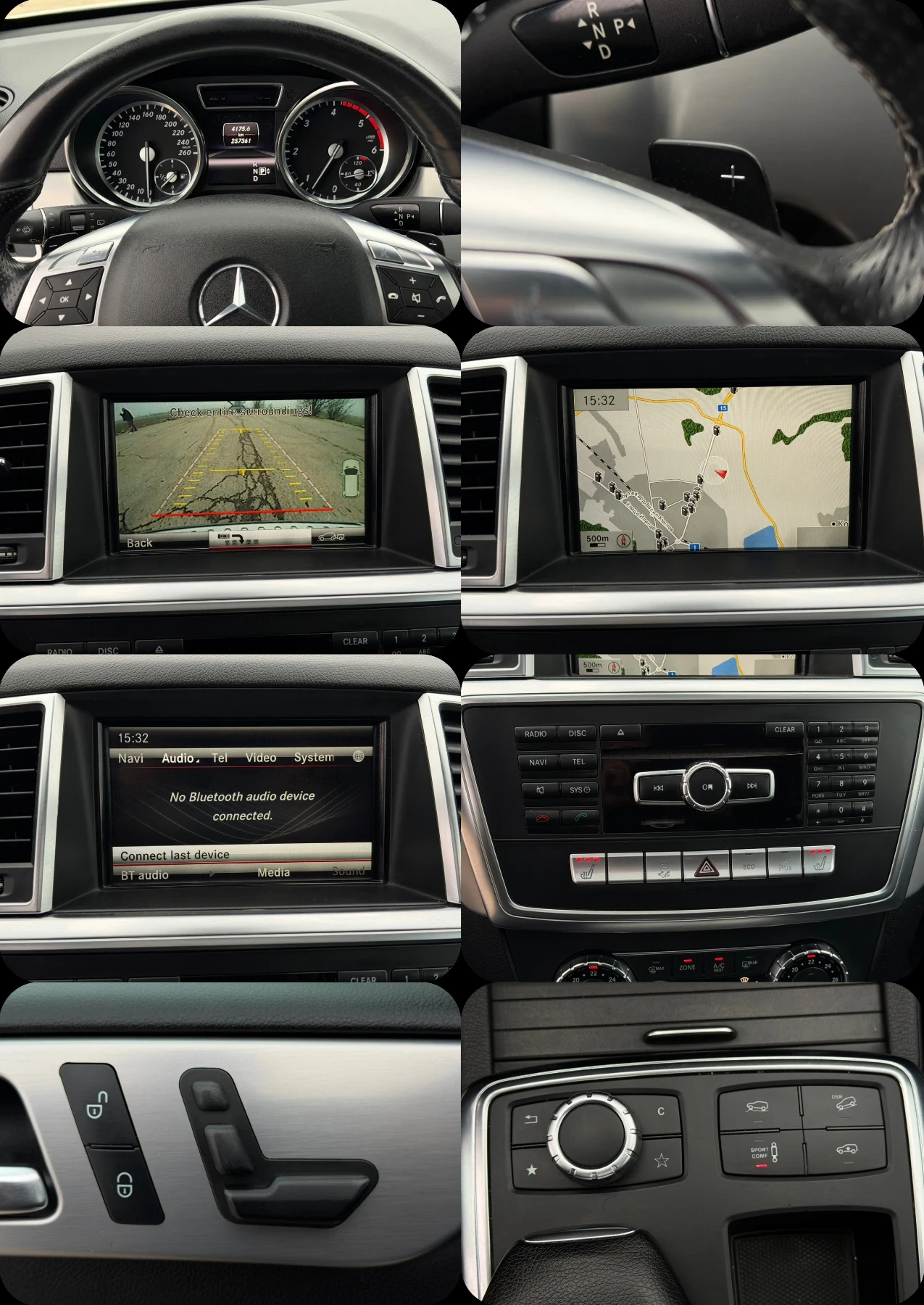 Mercedes-Benz ML 350 CDi 258�.� * AMG-�����* * ���������* * �������*  | Mobile.bg � ����������� 17