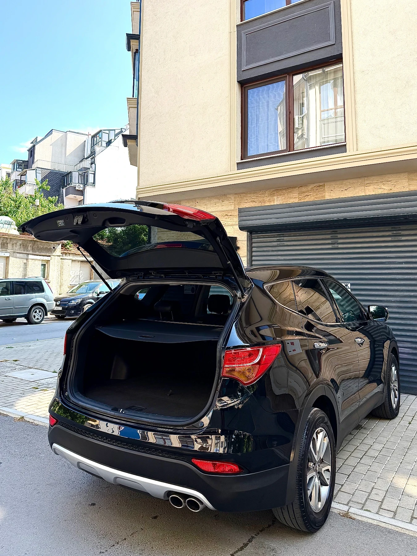 Hyundai Santa fe 2.2 CRDI 4x4 Подгреви Камера Keyless, снимка 10 - Автомобили и джипове - 55365686