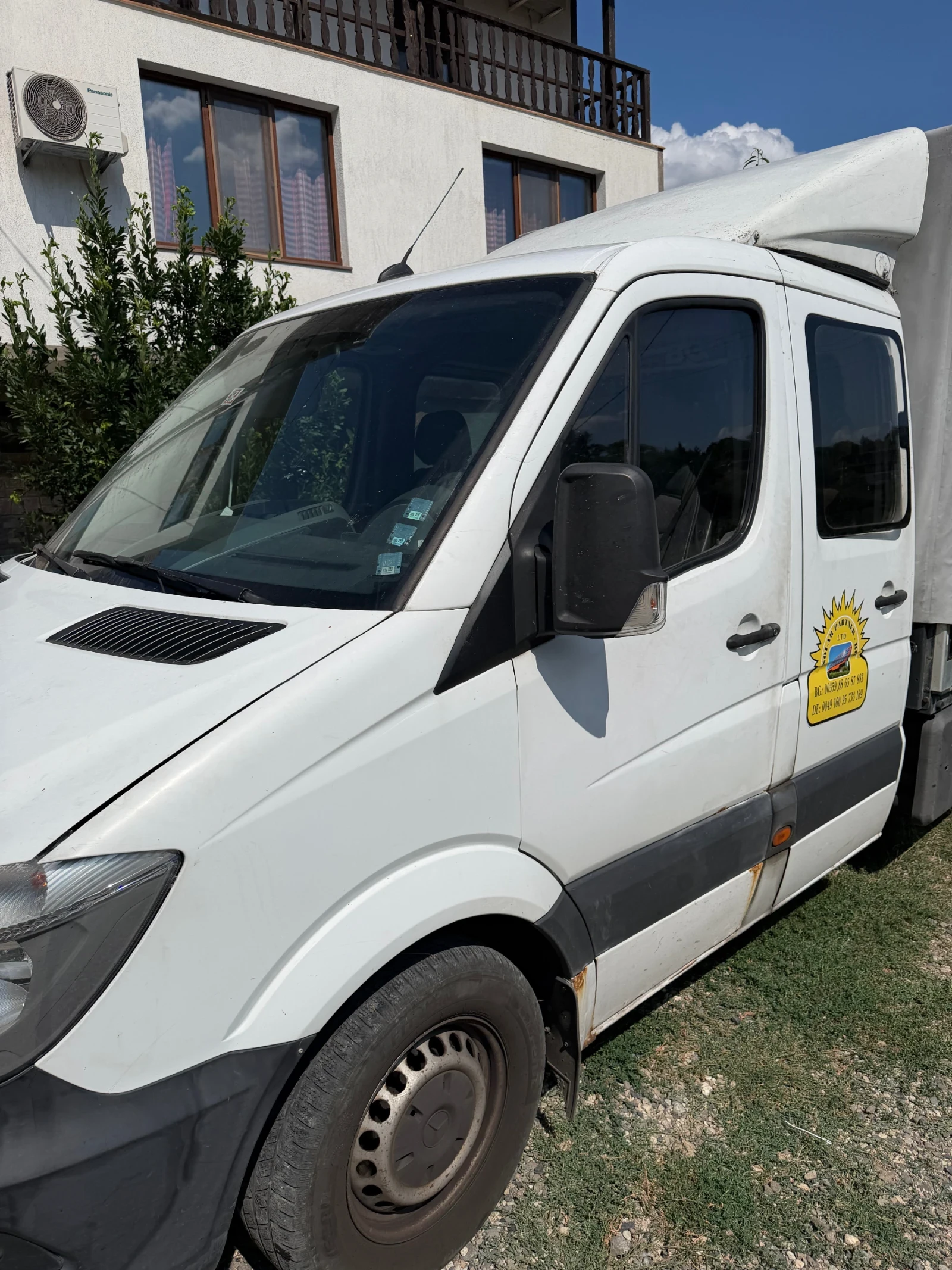 Mercedes-Benz 313 Двойна кабина , дълга база, снимка 4 - Бусове и автобуси - 55604645