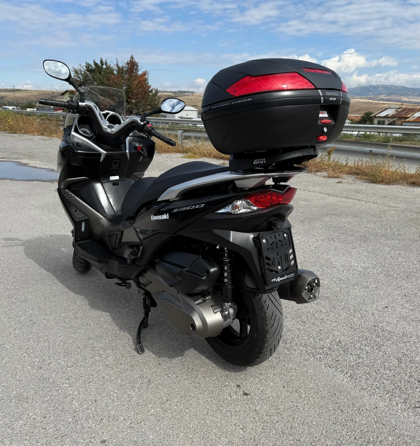 Kawasaki J300 300i-ABS-КАТО ЧИСТО НОВ - изображение 5