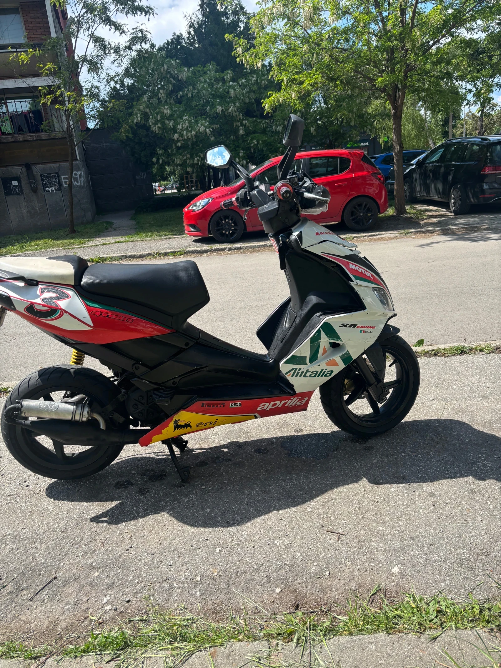 Aprilia 50 Преправян до 80 км може да вдигне., снимка 6 - Мотоциклети и мототехника - 54621642