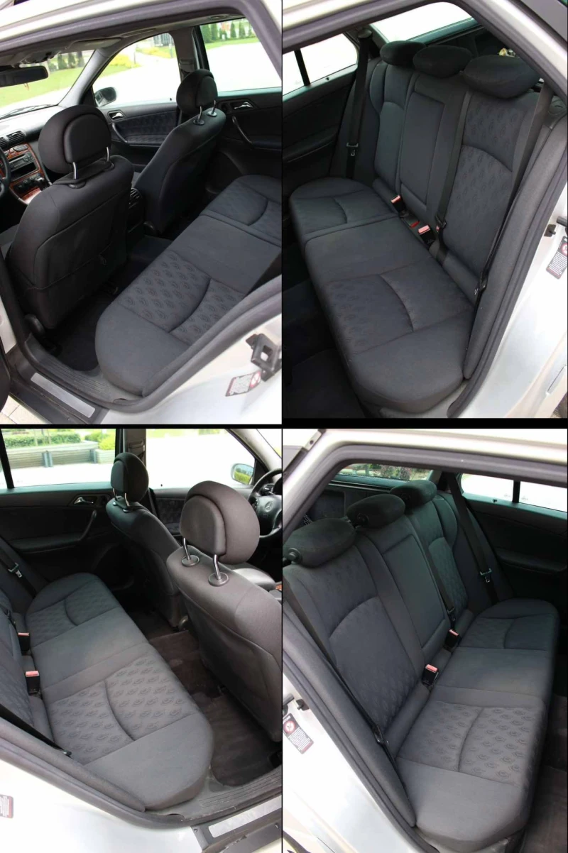 Mercedes-Benz C 180 Автоматик/газ/обслужен/ГО/ГТП/винетка, снимка 9 - Автомобили и джипове - 51241703