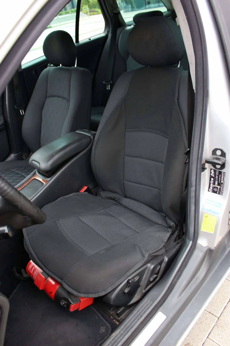 Mercedes-Benz C 180 Автоматик/газ/обслужен/ГО/ГТП/винетка, снимка 8 - Автомобили и джипове - 51241703