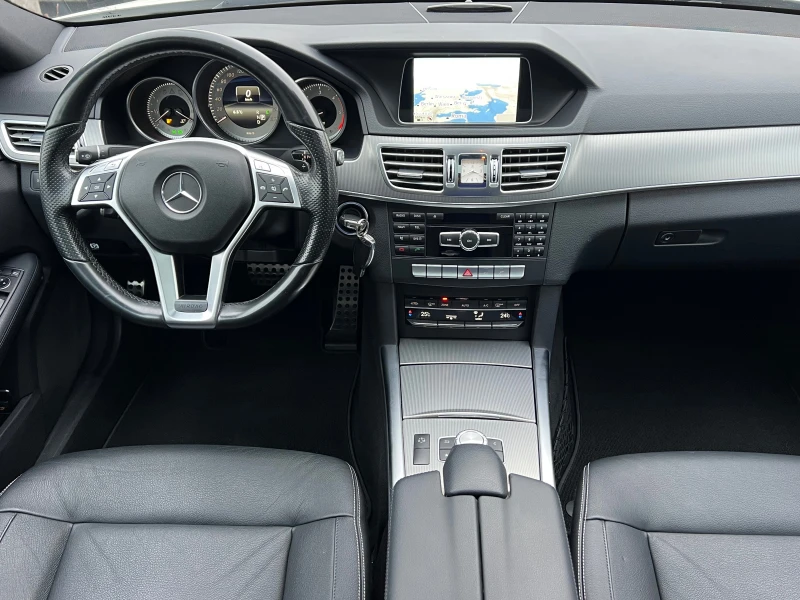 Mercedes-Benz E 350 CDI BT, 9G-Tronic, AMG LINE, PANORAMA, NAVI+ CAMER, снимка 9 - Автомобили и джипове - 53444511