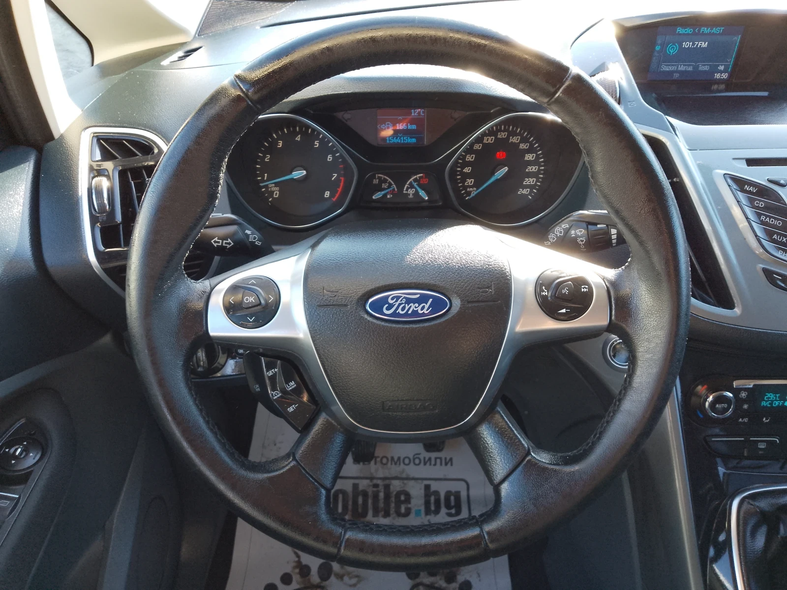 Ford C-max 1.0 Eco Boast/TITANIUM/НАПЪЛНО ОБСЛУЖЕНА | Mobile.bg — изображение 12