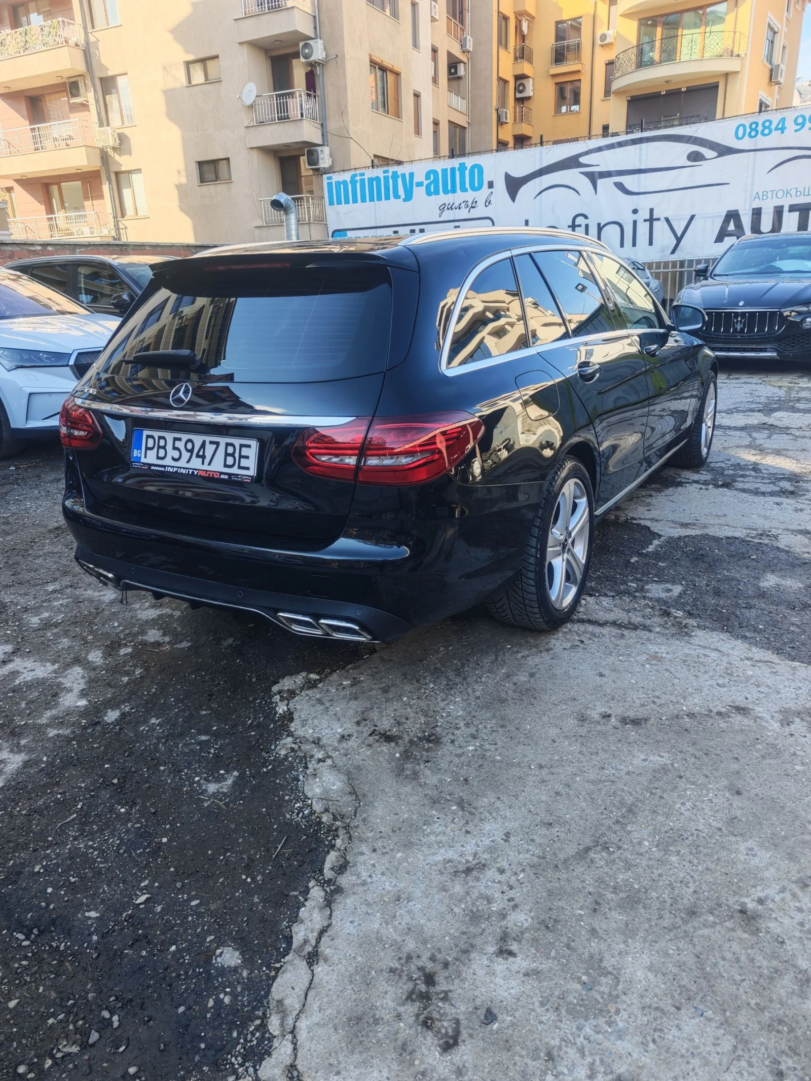 Mercedes-Benz C 180 AMG, ���������, �������, ������, ����!  | Mobile.bg � ����������� 4