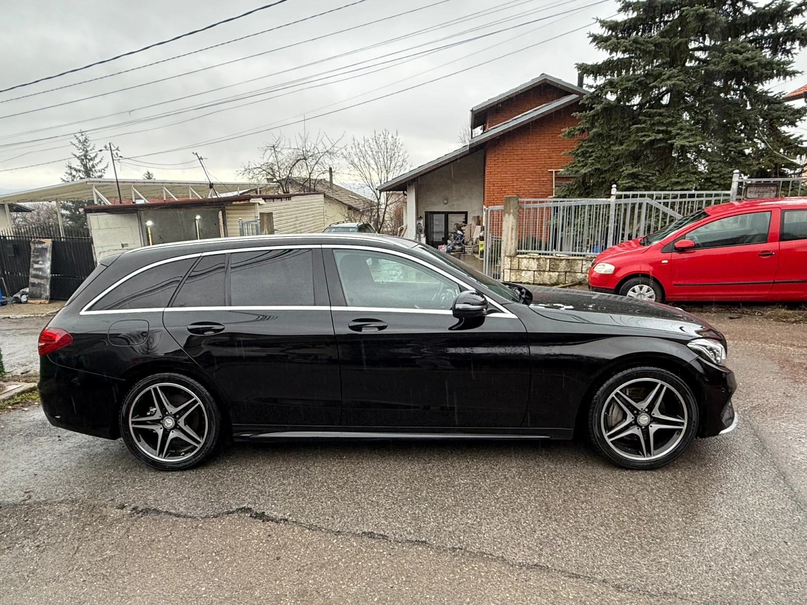 Mercedes-Benz C 250 AMG, Burmaster, Camera, LED, обслужен, снимка 3 - Автомобили и джипове - 54320803