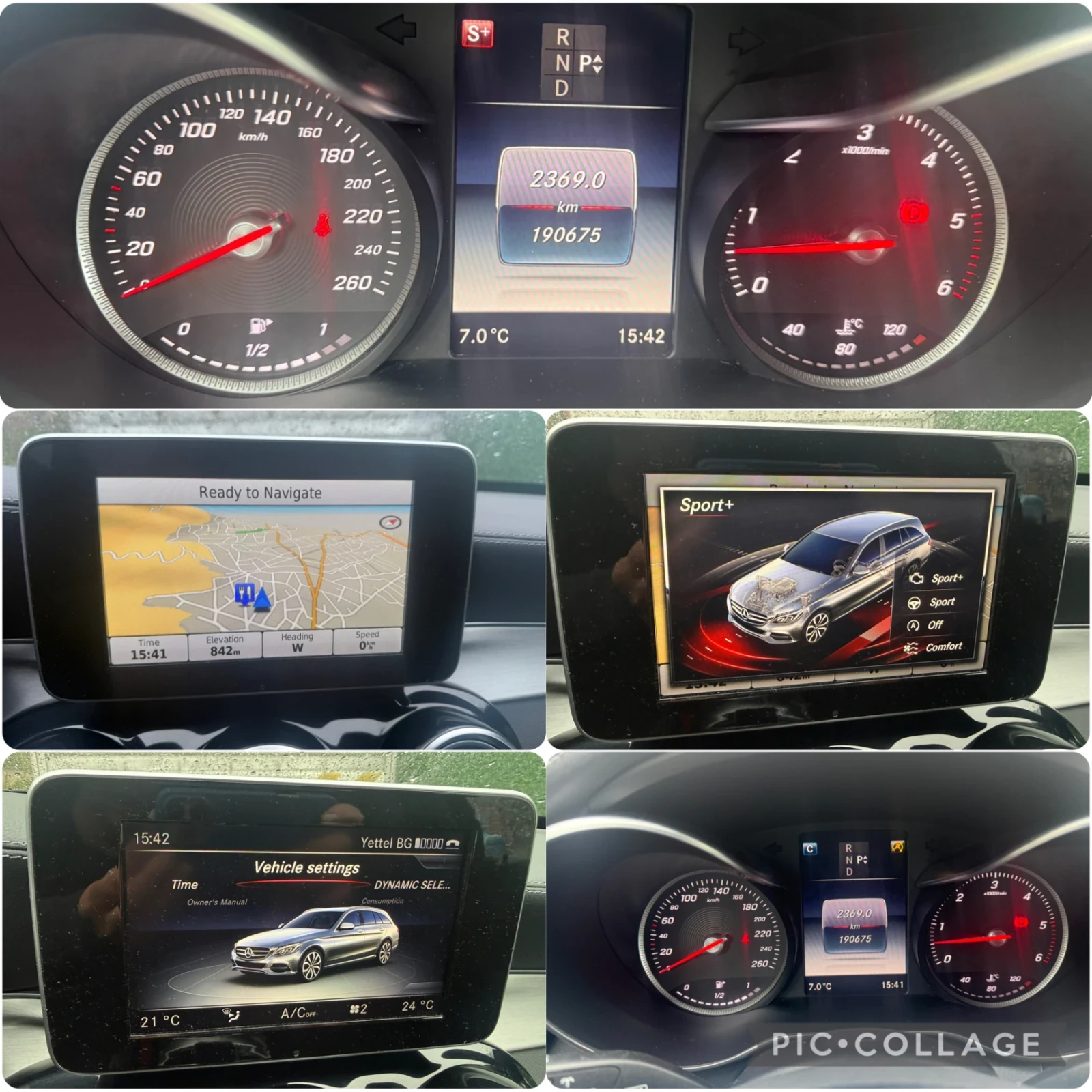 Mercedes-Benz C 250 AMG, Burmaster, Camera, LED, обслужен, снимка 15 - Автомобили и джипове - 54320803