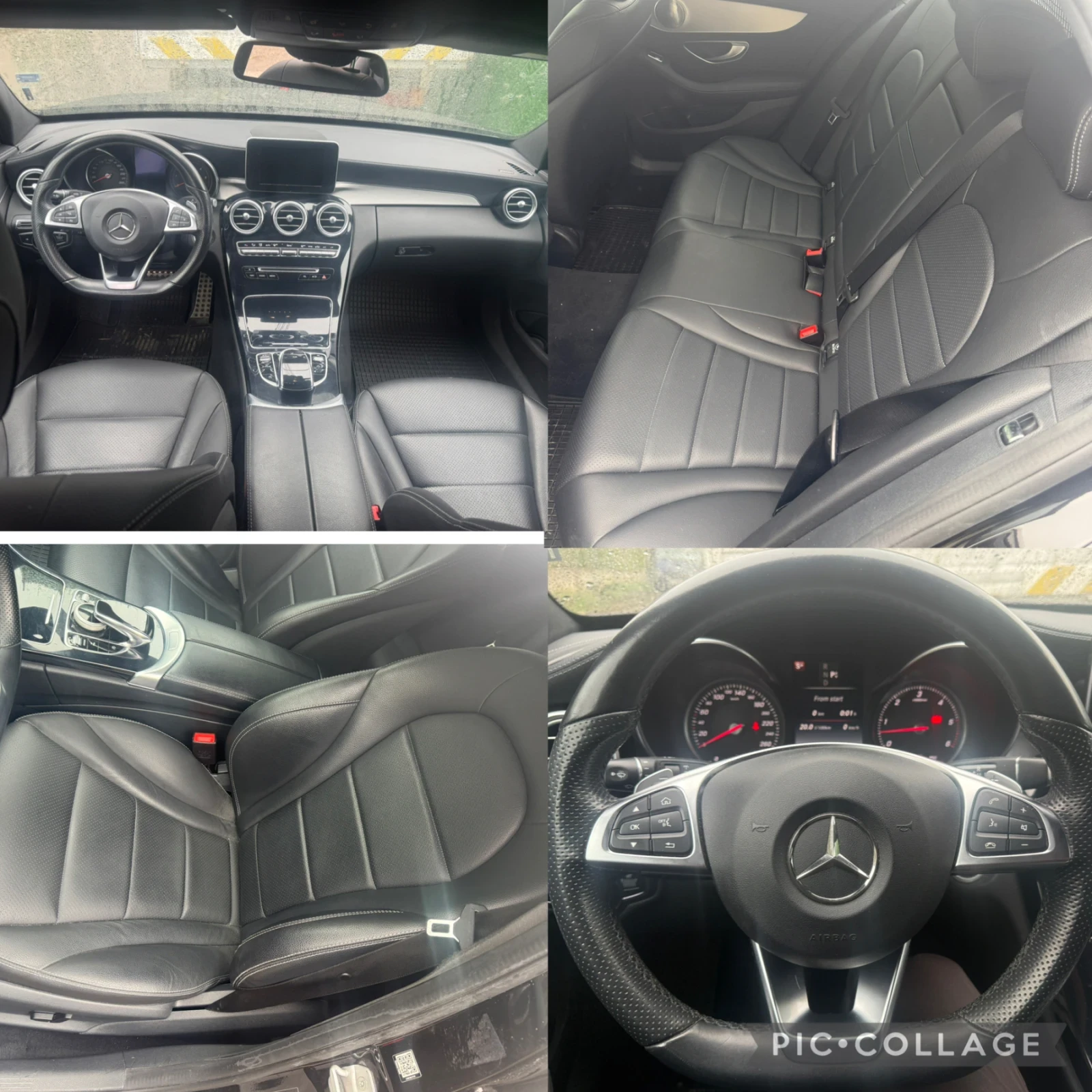 Mercedes-Benz C 250 AMG, Burmaster, Camera, LED, обслужен, снимка 17 - Автомобили и джипове - 54320803