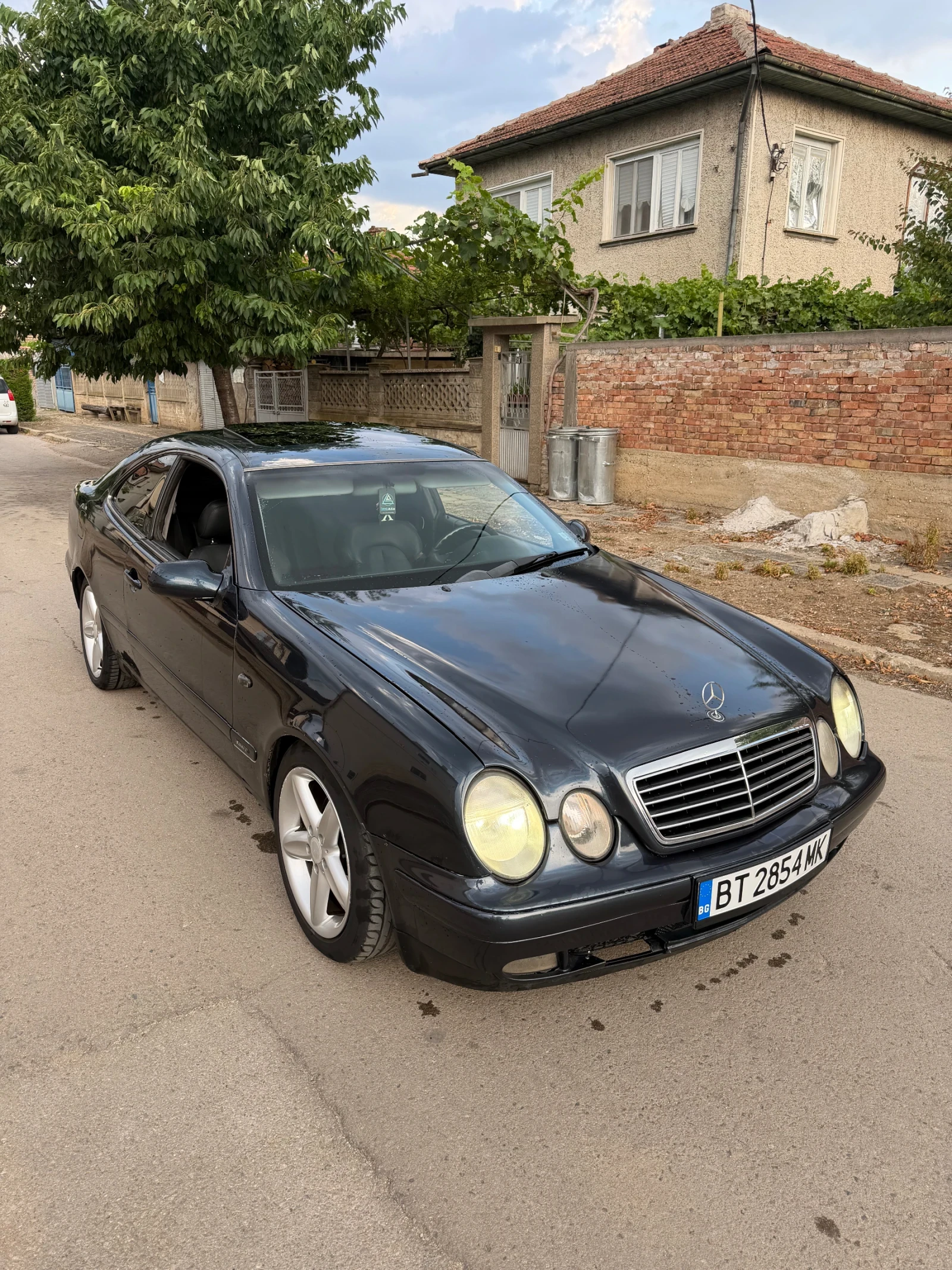 Mercedes-Benz CLK 200 COMPRESSOR ГАЗОВ ИНЖЕКЦИОН , снимка 3 - Автомобили и джипове - 55126476