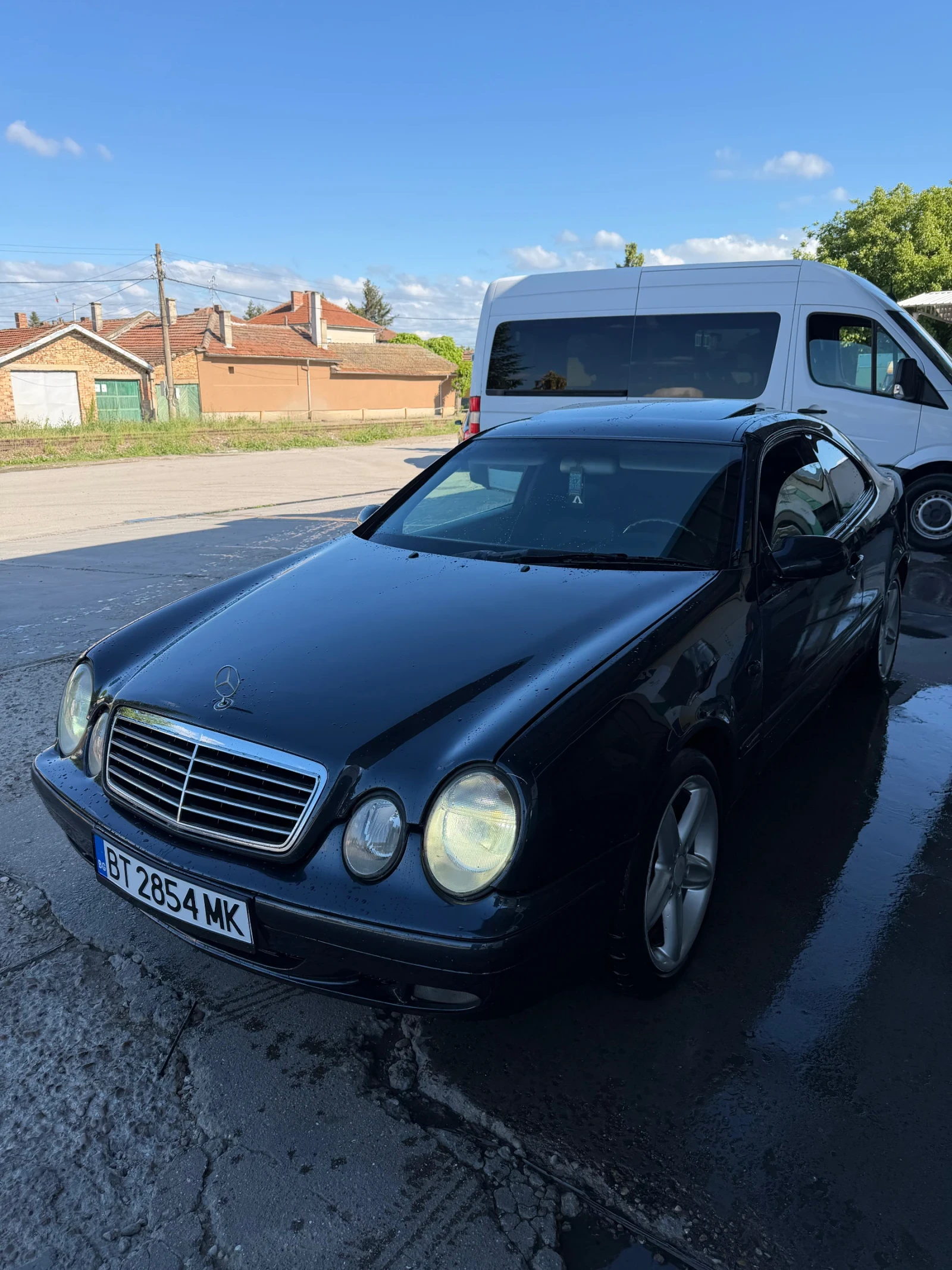Mercedes-Benz CLK 200 COMPRESSOR ГАЗОВ ИНЖЕКЦИОН , снимка 2 - Автомобили и джипове - 54997312
