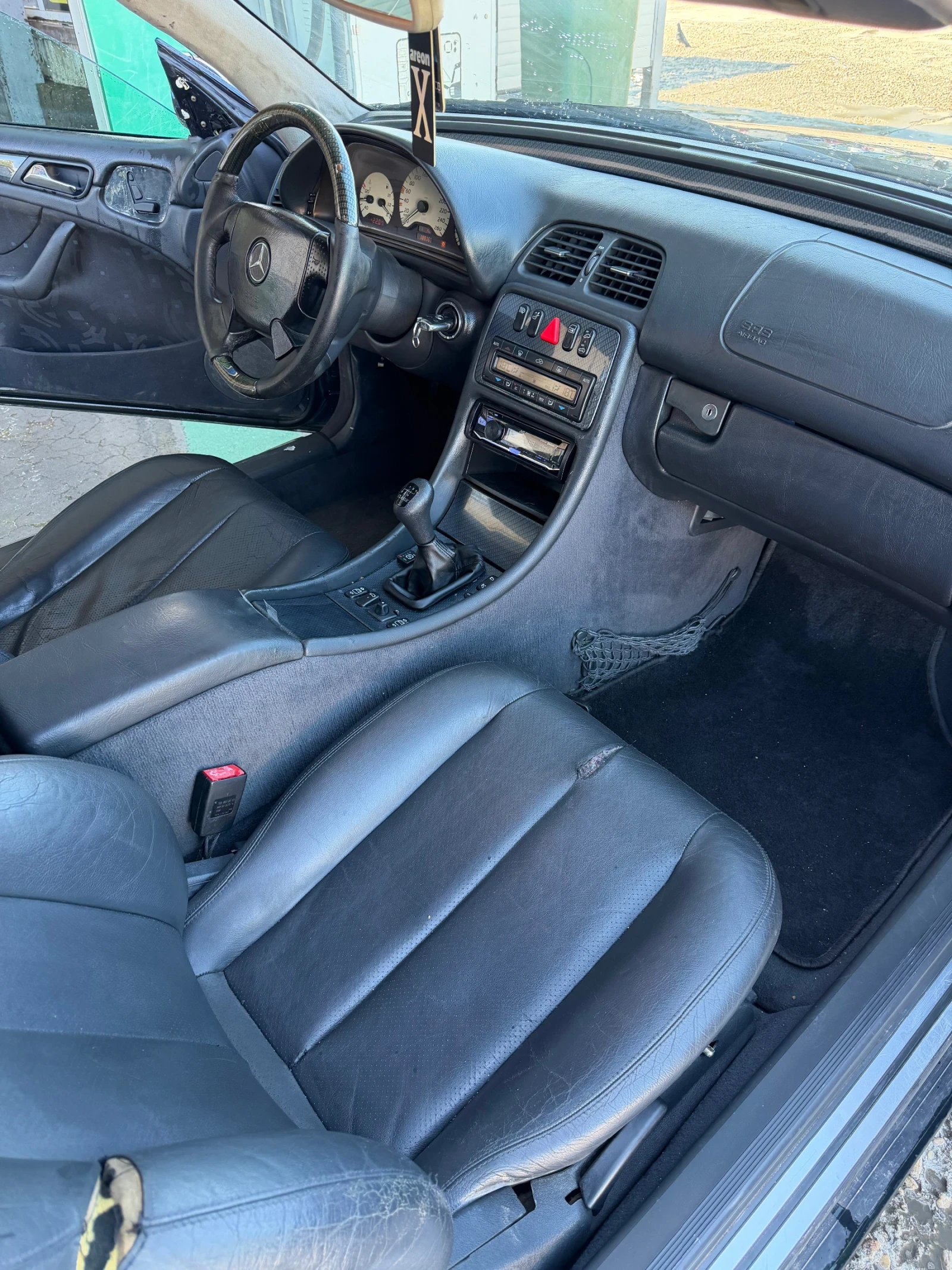 Mercedes-Benz CLK 200 COMPRESSOR ГАЗОВ ИНЖЕКЦИОН , снимка 7 - Автомобили и джипове - 54997312