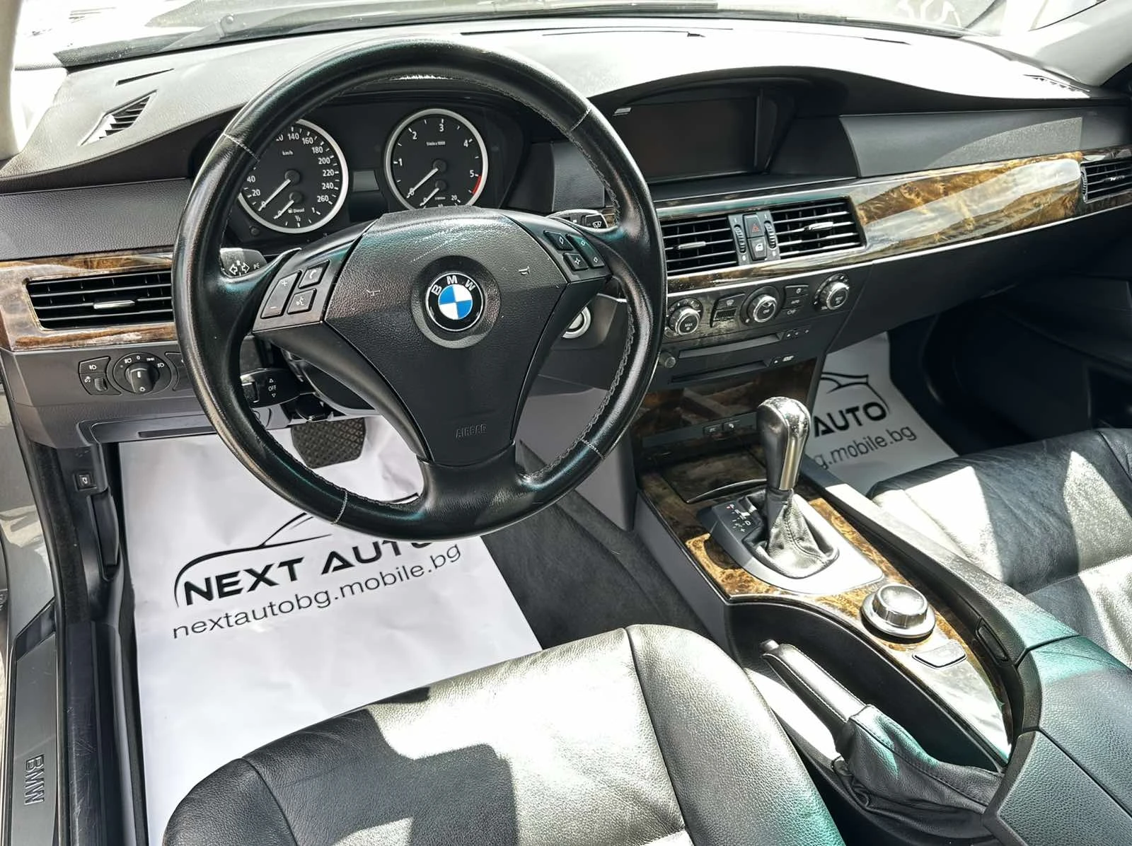 BMW 530 3.0XD 231HP КОЖА НАВИ АВТОМАТ КСЕНОН, снимка 9 - Автомобили и джипове - 55395187