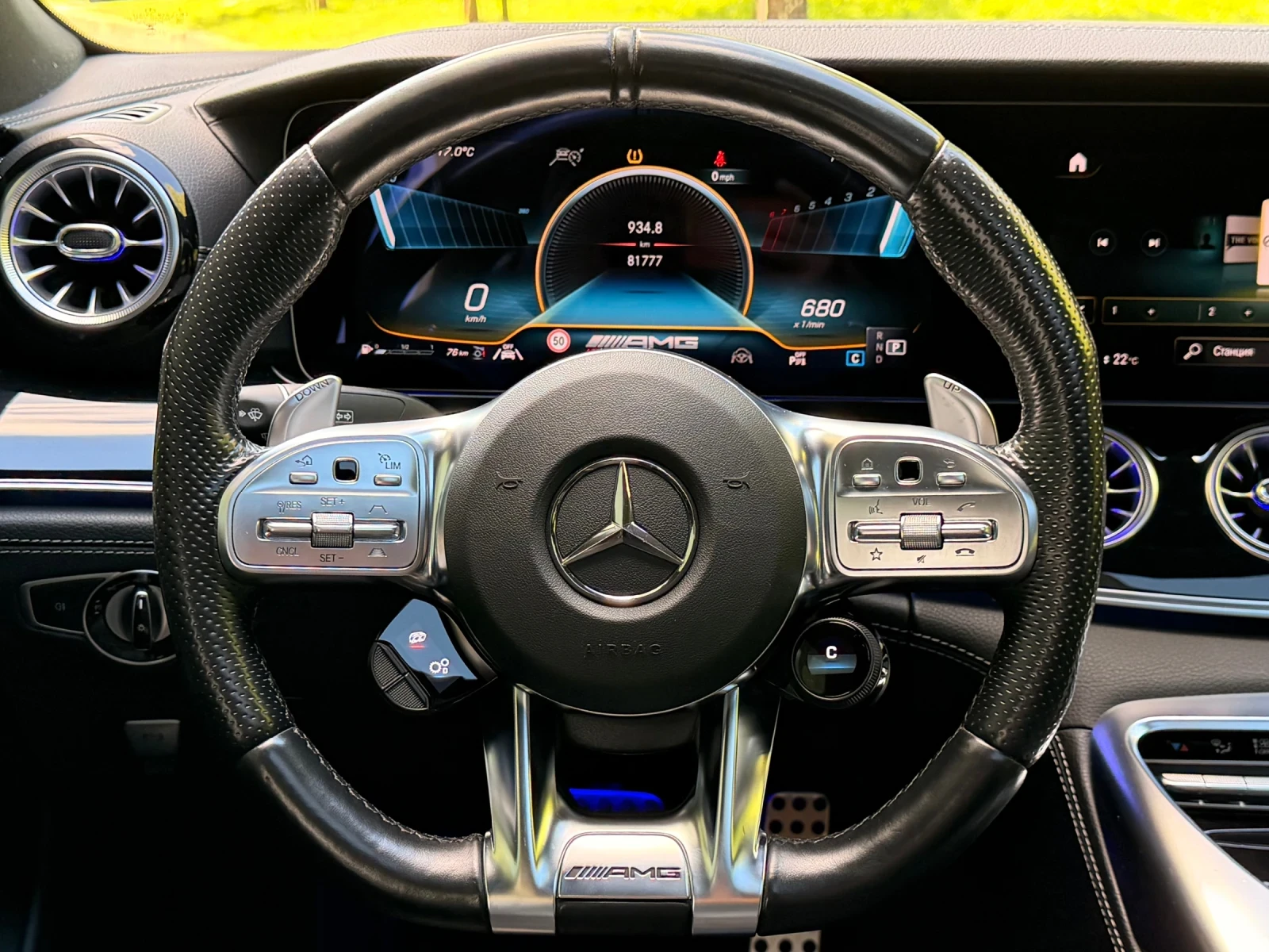 Mercedes-Benz AMG GT 63s / 4-MATIC+ , снимка 13 - Автомобили и джипове - 56201339