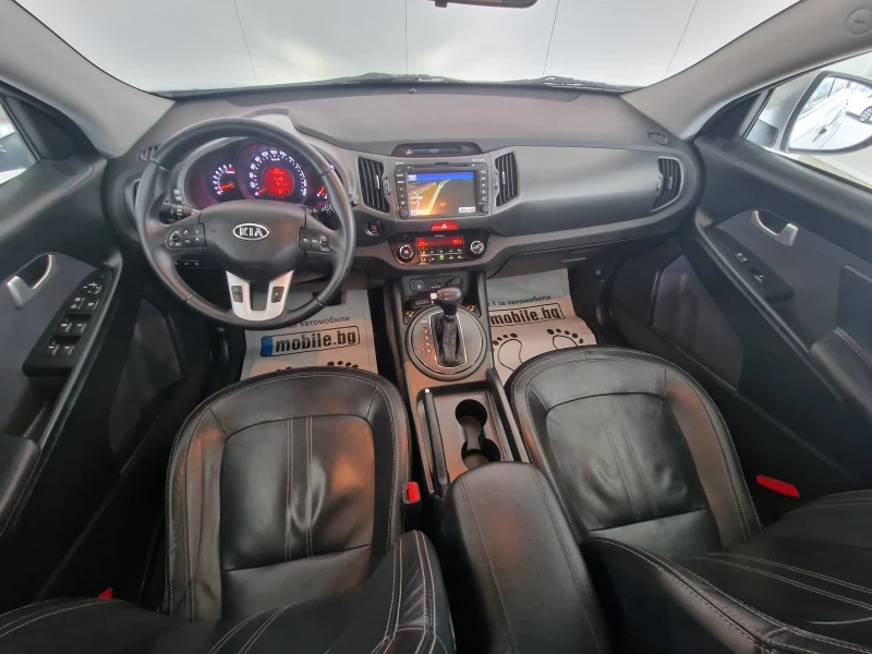 Kia Sportage 2.0 163kc 4x4 АВТОМАТ КОЖА КАМЕРА НАВИГАЦИЯ ПАНОРА, снимка 15 - Автомобили и джипове - 49315965