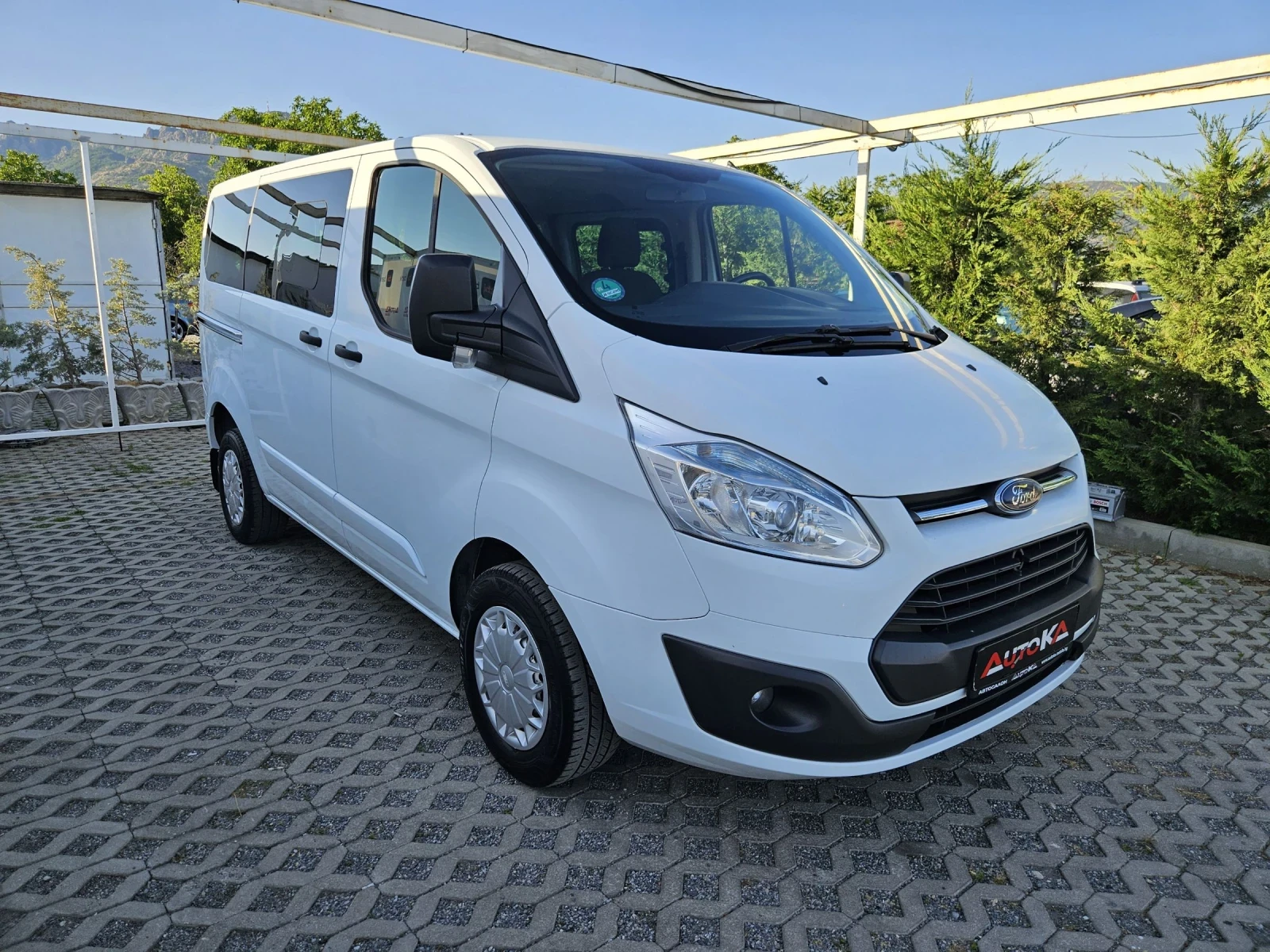 Ford Transit Custom 2.2TDCI= 9МЕСТА= ДЪЛГА БАЗА= КЛИМАТИК  - изображение 2